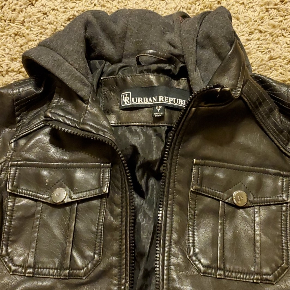 Urban Republic Faux Leather Jacket